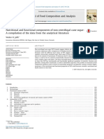 Componentes Nutricionales y Funcionales de Azúcar de Caña No Centrífugo 2015 (Inglés)