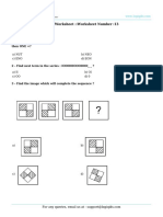 Superworksheet::Worksheet Number:13: 1 - If Bat Tab, Two Owt and But Tub, Then One ?