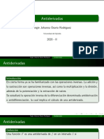 Presentación Antiderivadas