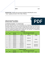 Your Final Requirements 2 of 3 INSTRUCTION: Complete The Investment Portfolio by Indicating The Correct