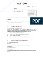 Dist Relay Test Procedure