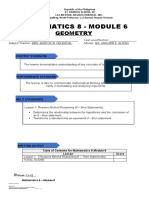 Mathematics 8 - Module 6