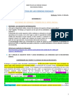 Ciencias Sociales, Tiempo y Espacio