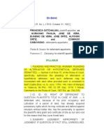 Gatchalian V Pavilin - Pleading of Alternative Defenses