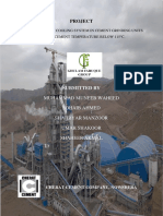 Cement Mill Water Spray System Report