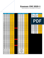 Examen UNI 2020-1