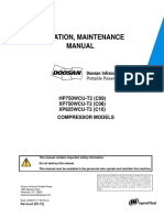 Operation, Maintenance Manual: HP750WCU-T2 (C09) XP750WCU-T2 (C08) XP825WCU-T2 (C10)