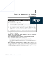 Accounting of Banking Companies