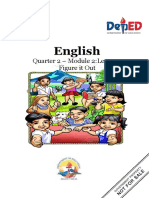 English: Quarter 2 - Module 2:lesson 1 Figure It Out