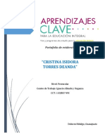 Portafolio Aprendizajes Clave Preescolar