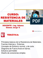 1° Clase de Resistencia de Materiales