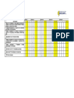 Carta Gantt Obras