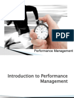 Performance Management