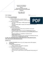 DLL Cell Cycle and Cell Division