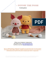 Piglet - Winnie The Pooh: Crochet Pattern