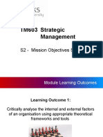 S2 TM603 Mission Objectives and Stakeholders UK