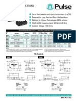 VDSL Filter Solutions: Mechanicals