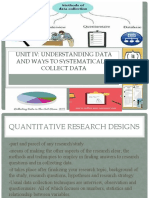 Methods of Collecting Data