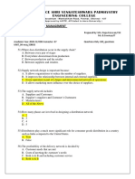 SCM Unit 04 MCQ 50mcq