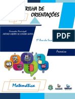 Rotina de Matemática 1º Ano - Fevereiro