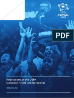 Uefa Futsal Euro Regulations 2020-22