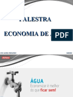 Palestra - Economia de Água