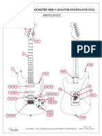 Fender Standard Stratocaster HSS 014470XXXX Service Manual REV A 4-27-16