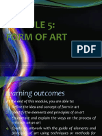 Module 5 - Form of Art