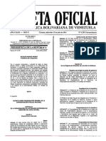 Decreto Sobre Organización General de La Administración Pública Nacional 2016