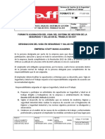 FT-SST-006 Formato Asignación VIGIA Del SG-SST