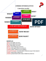 Los Pronombres Interrogativos Actividades y Juegos Juegos 47289