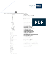 GROHE Specification Sheet 26507000