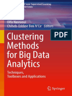 Clustering Methods For Big Data Analytics Techniques, Toolboxes and Applications