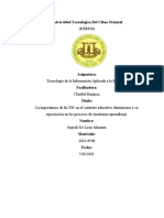 La Importancia de Las TIC en El Contexto Educativo Dominicano y Su Repercusión en Los Procesos de Enseñanza Aprendizaje