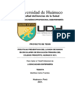 Universidad de Huánuco: Facultad Deciencias de La Salud