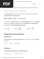 Números Decimales - Diccionario de Matemáticas - Superprof