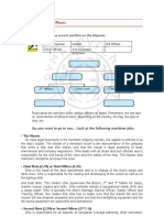 Ranks and Roles: Officers: Write The Jobs in The Correct Position On The Diagram