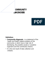 Community-Diagnosis Reference