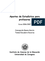 Estadistica para Profesores