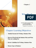 Why Plan?: Preparing Effective Business Plans Dr. Bruce Barringer Oklahoma State University