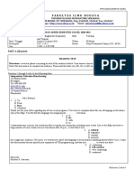 UAS General English For Hospitality and Tourism (2021)