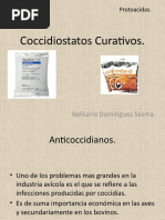 Coccidiostatos Curativos