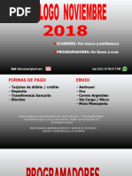 Catalogo Visio Electronica - Noviembre 2018