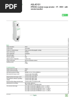 Product Data Sheet: iPRD40r Modular Surge Arrester - 1P - 350V - With Remote Transfert