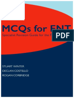 MCQs For ENT Specialists Revision Guide