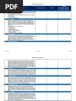 Internal Audit Checklist