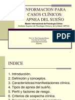 Apnea Del Sueño (Información para Casos Clínicos)