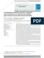 A Randomized Controlled Evaluation of Posterior Resin Restorations of An Altered Resin Modified Glass-Ionomer Cement With Claimed Bioactivity