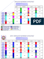 Horario Carolina Por Cursos