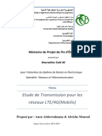 Etude de Transmission Pour Les Réseaux LTE-4G